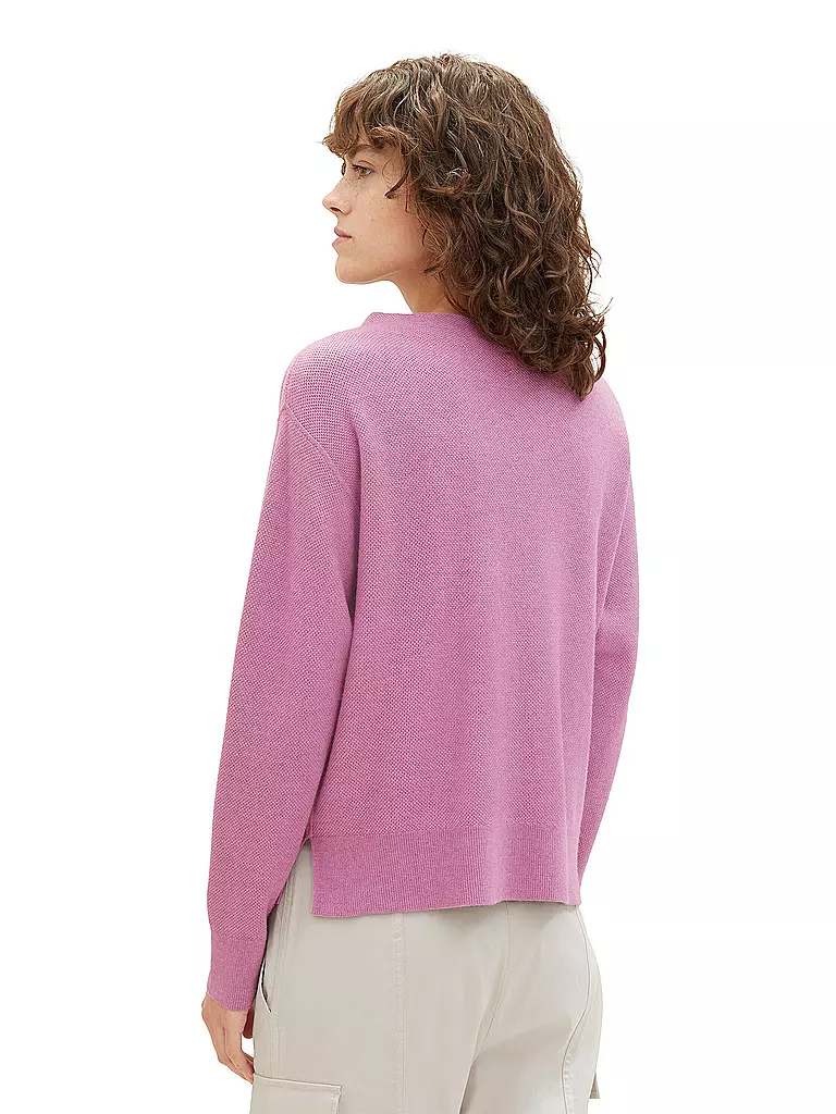 TOM TAILOR Pullover lila