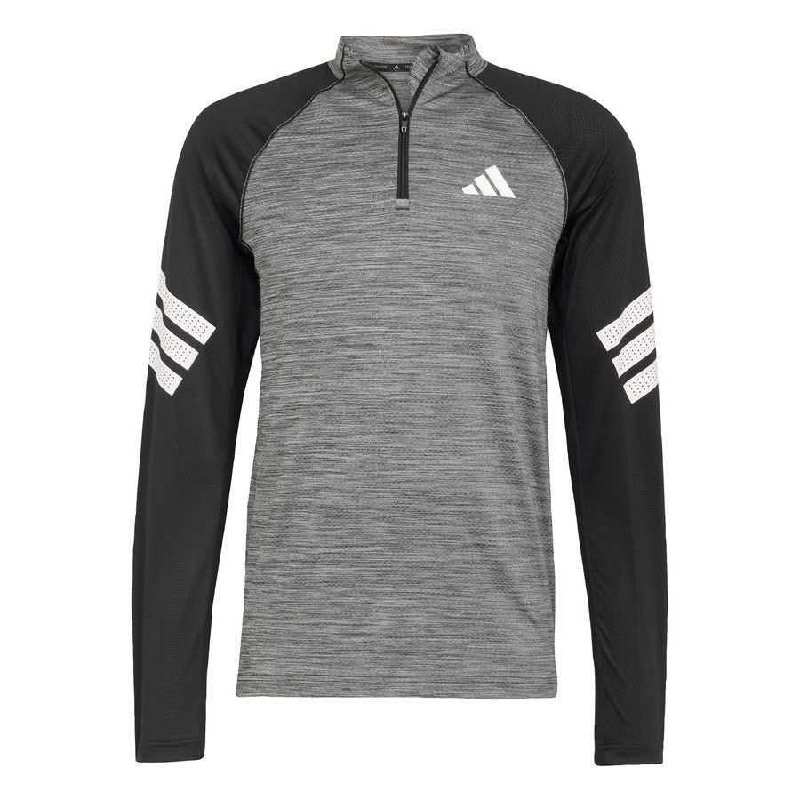 Adidas T-shirt zip 1/4 3 bandes Icon
