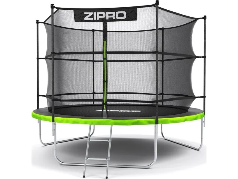 Zipro Trampolin med net og stige Ø312cm   pose til sko