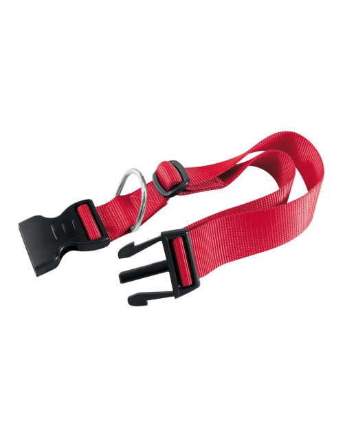 Adori Klikhalsband Nylon Rood - Hondenhalsband