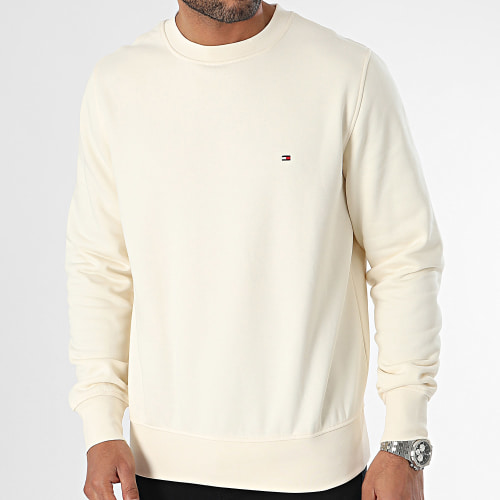 Sweat Crewneck Flag Logo 2735 Beige