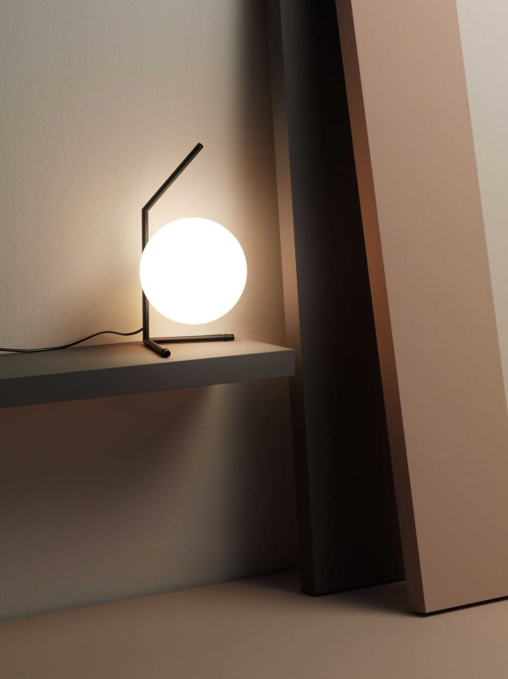 Flos IC Lights T1 Low tafellamp chroom