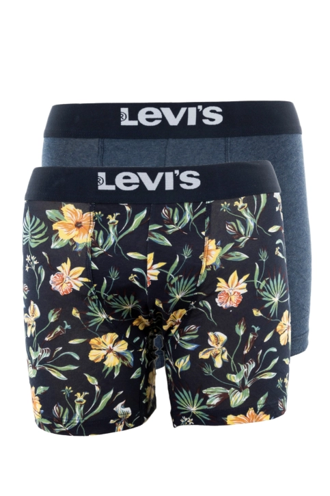 Calecons et slips levi's® flower 2p 001 blue combo