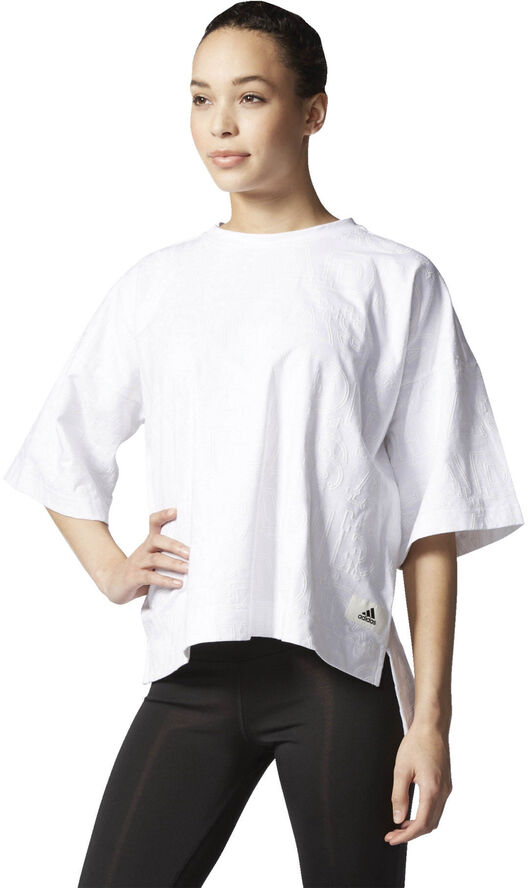 adidas Oversized PR Tee Hvid