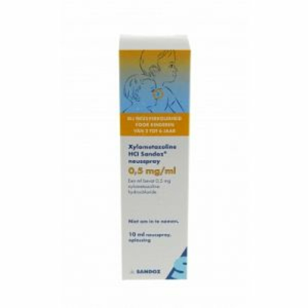 Sandoz Xylometazoline 0.05% spray10 ml