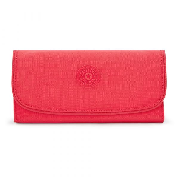 Kipling Carteira Money Land Escape Red One Size