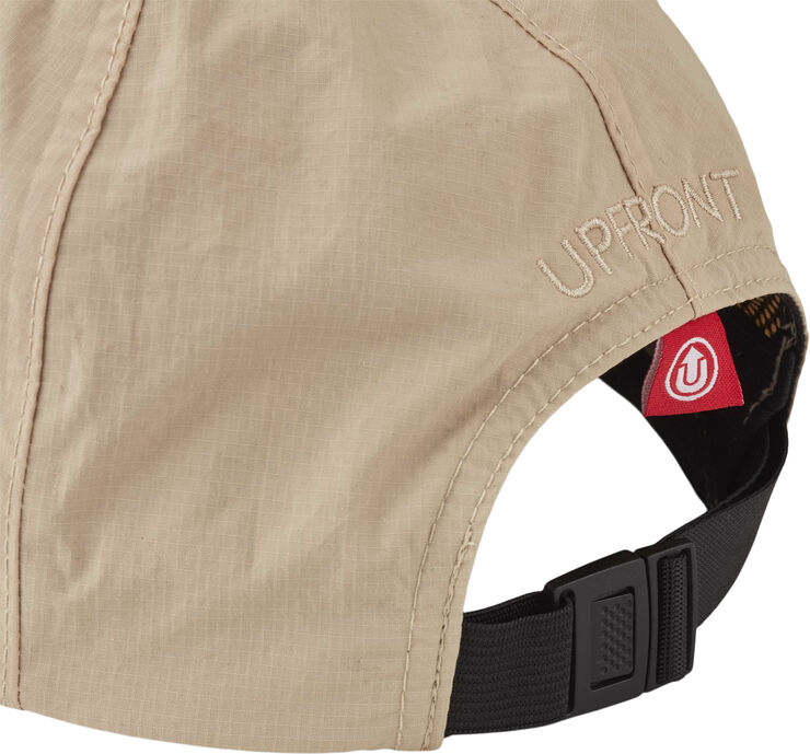 UPFRONT JIM Soft Low Baseball Cap Smoke gray