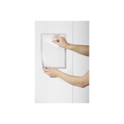 Durable Duraframe Poster Sun - Cadre d'affichage vitrostatique - A4 - argent