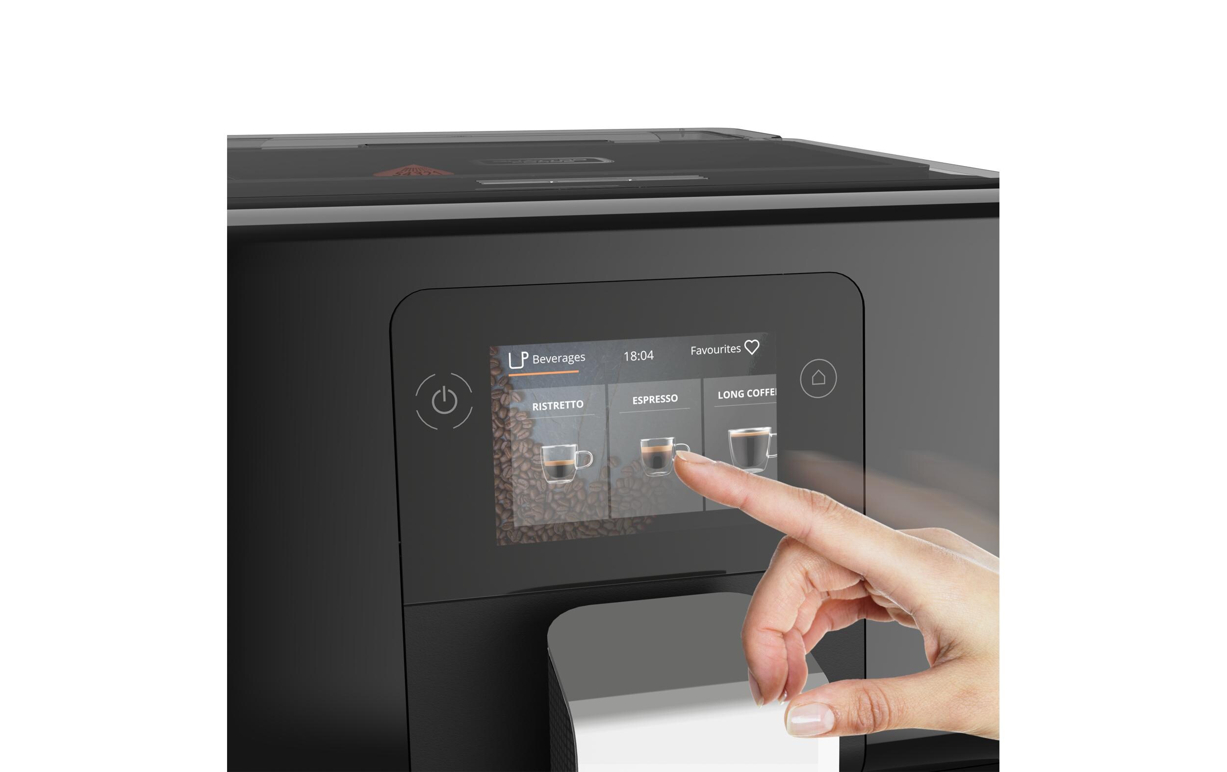 Portionskaffeemaschine Intuition Preference EA8738 Schwarz<br>Kaffeeautomat