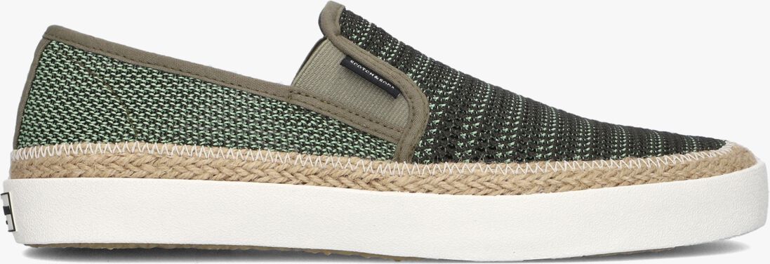 SCOTCH & SODA groene scotch & soda instappers izomi slip on shoe