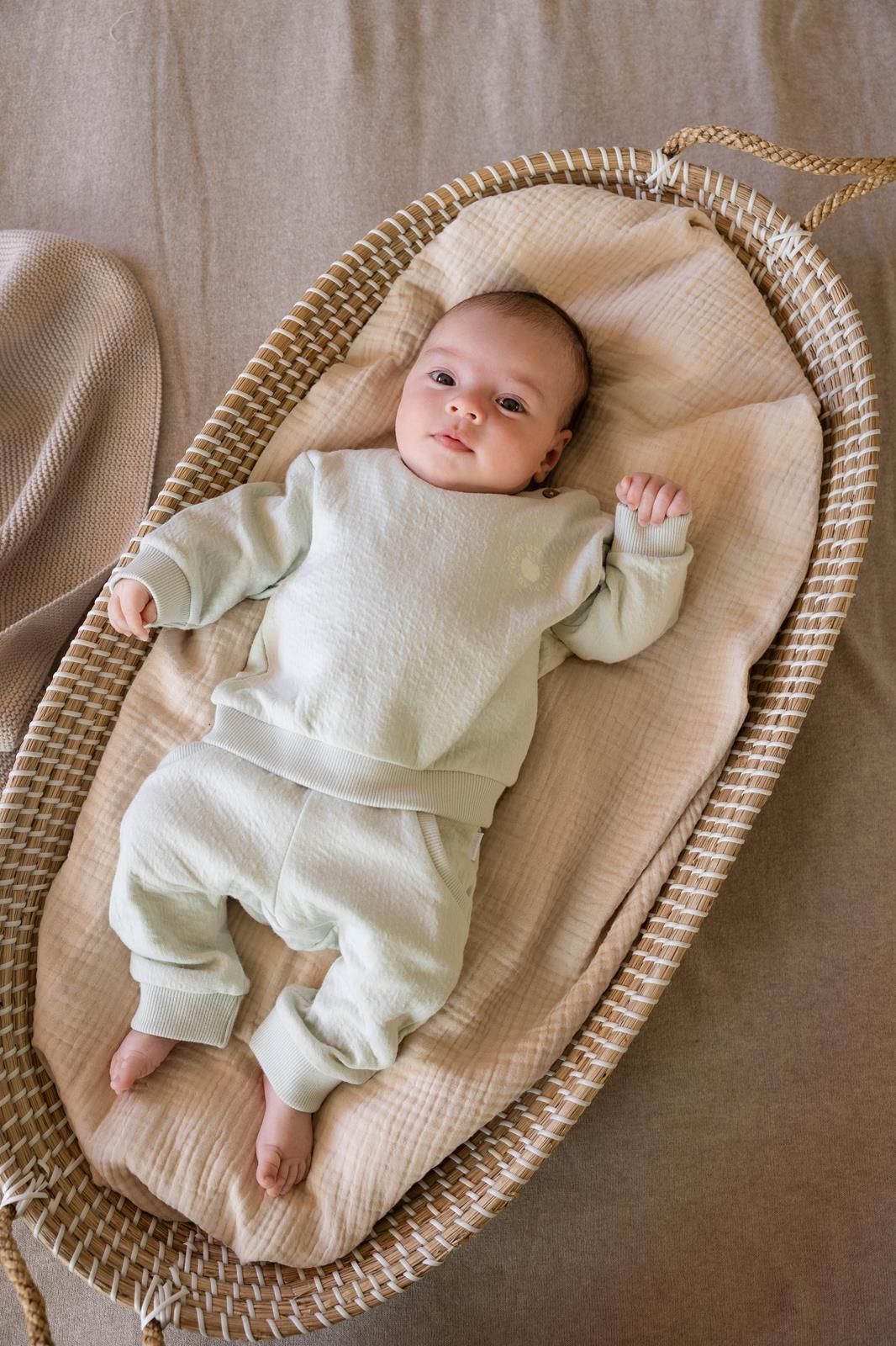Noppies Newborn Broek regular fit - Green Tint