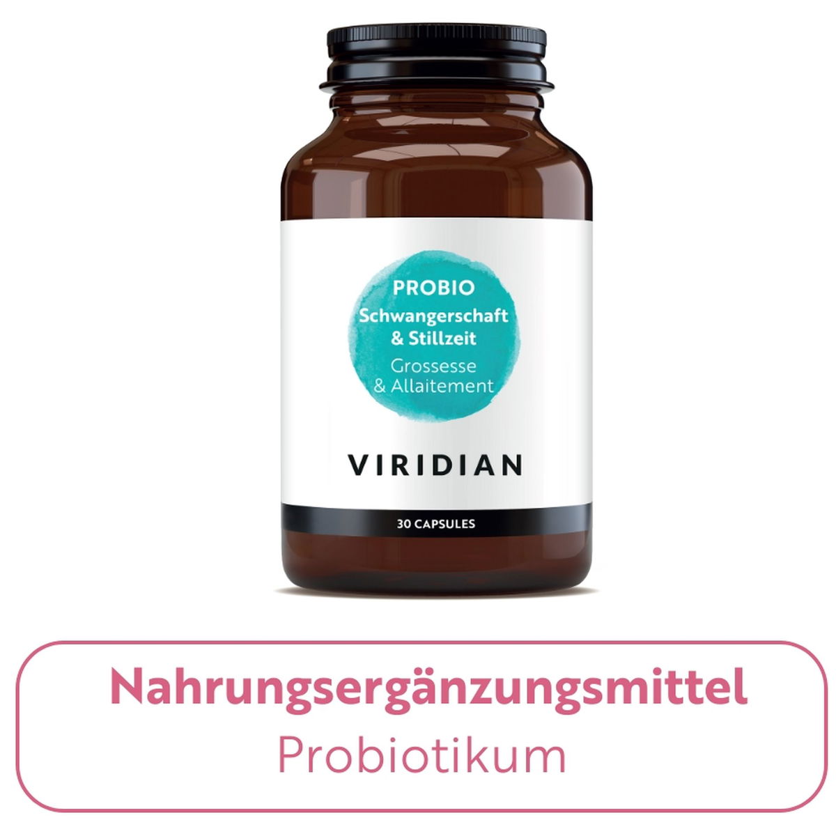 Viridian NutritionViridian Nutrition   Schwangerschaft und Stillzeit PROBIO 60 Stück