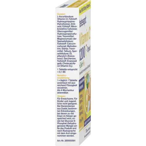 Vitamin C 1200 Depot Tabletten