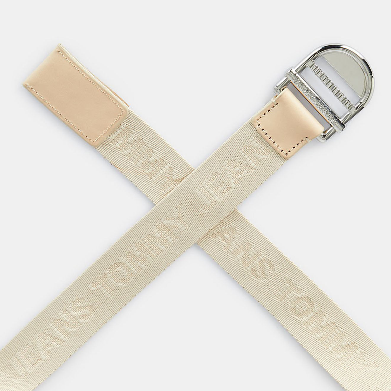 Tommy Jeans Ceinture en Tissu beige