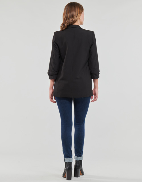 Pieces - PCBOSS 3/4 BLAZER NOOS - Noir