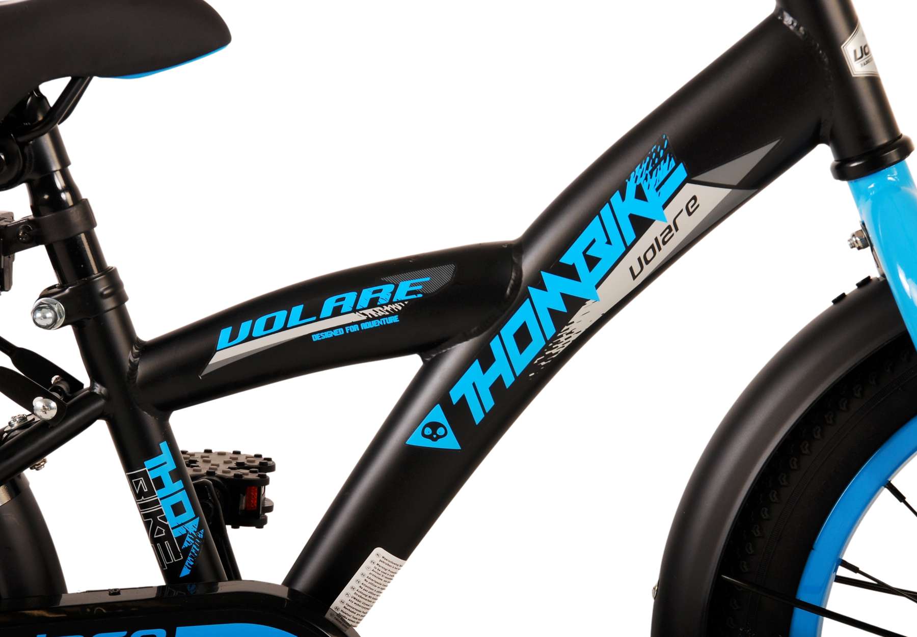 TPFSports Thombike Kinderfahrrad - Jungen - 16 Zoll - Rücktritt + Handbremse - Blau