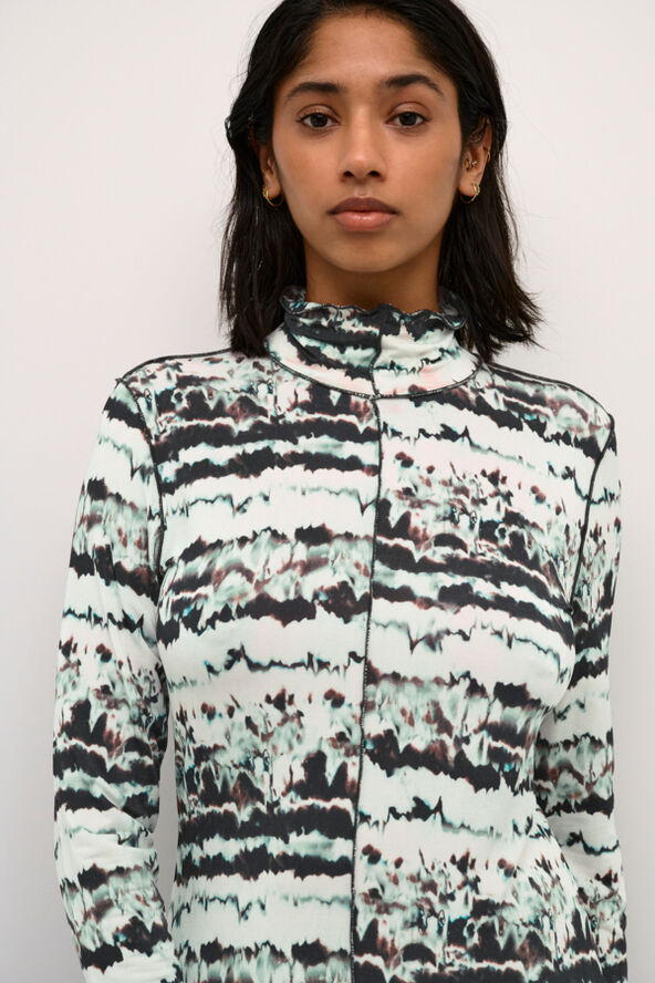 Karen by Simonsen MarbelKB Dress Marbel print aop ether