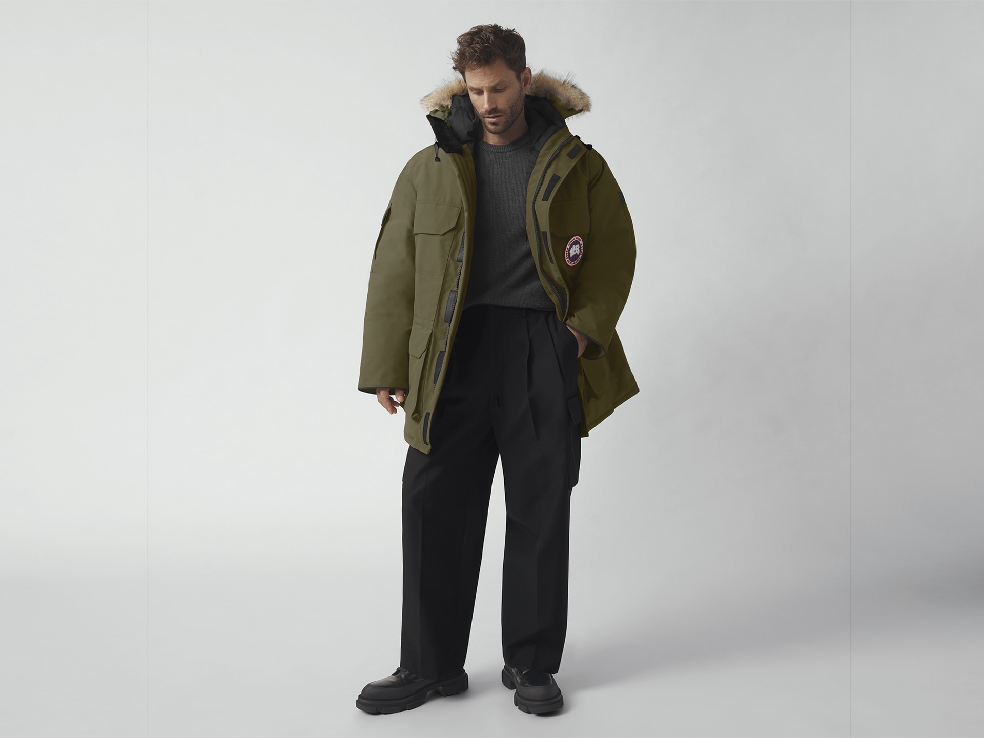 Canada Goose Expedition Parka Men Military Green