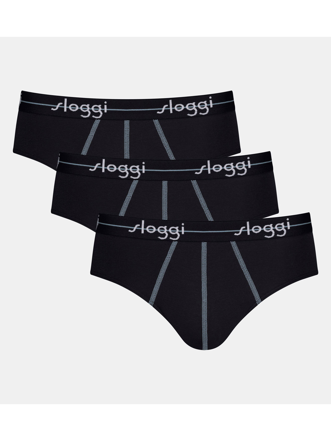 Lot de 3 slips midi Start Midi