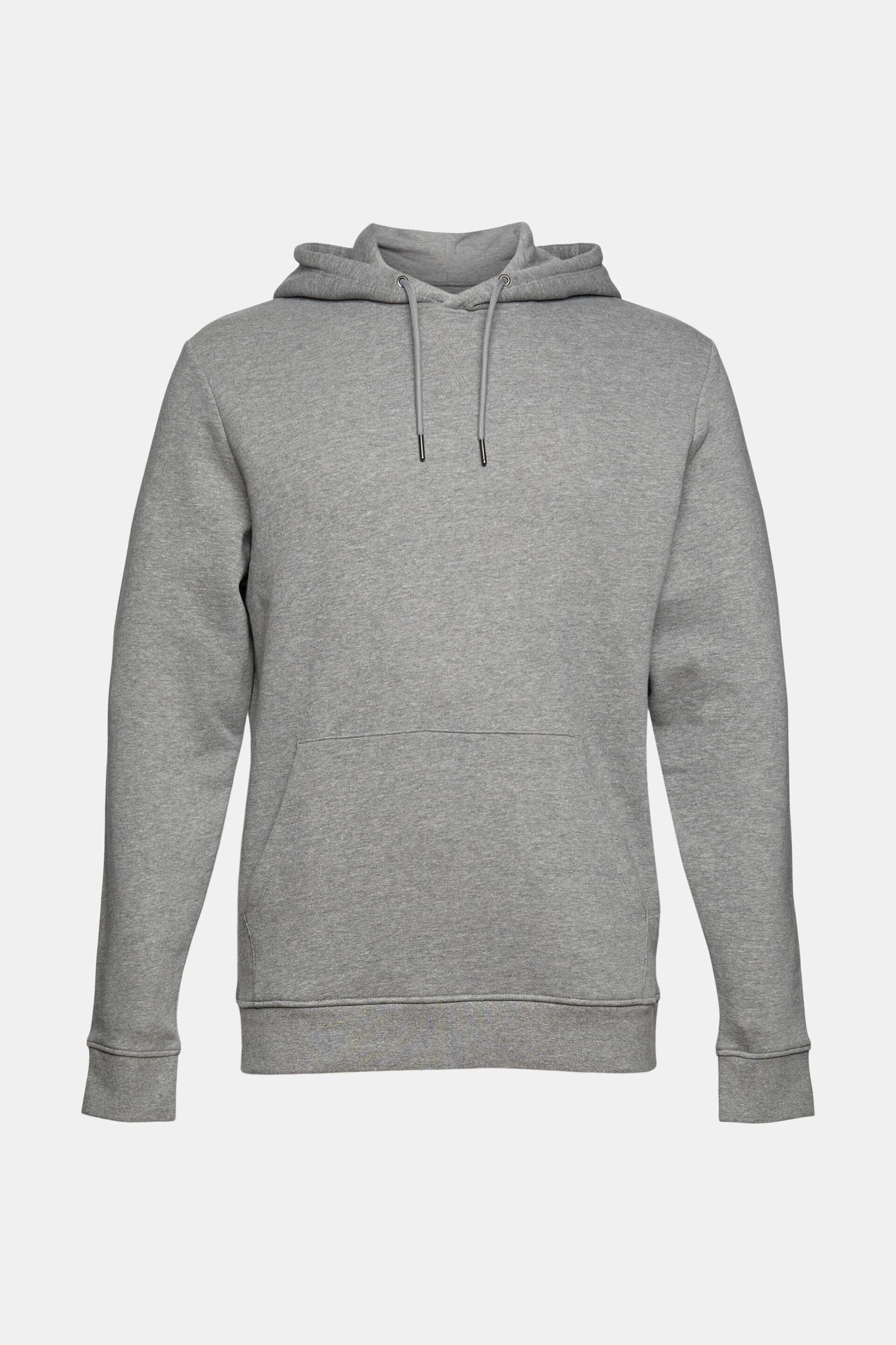 En matière recyclée : le sweat à capuche à logo brodé