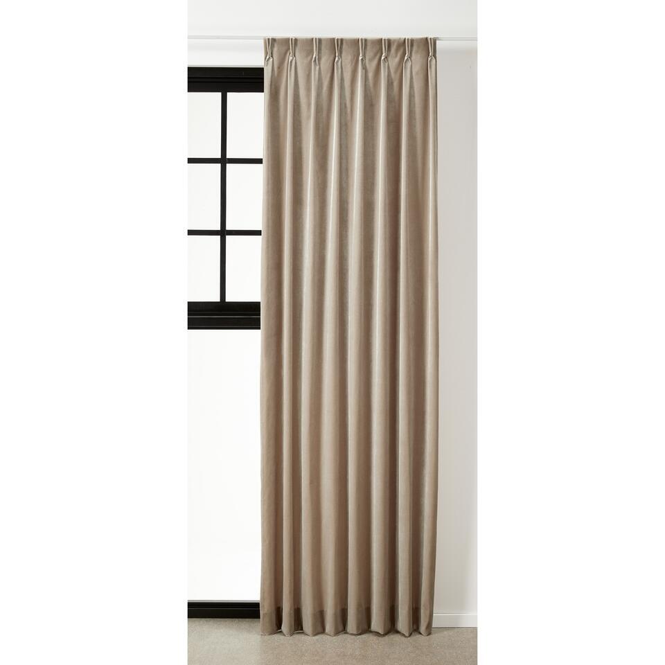 Gordijn Velours Juliet Naturel