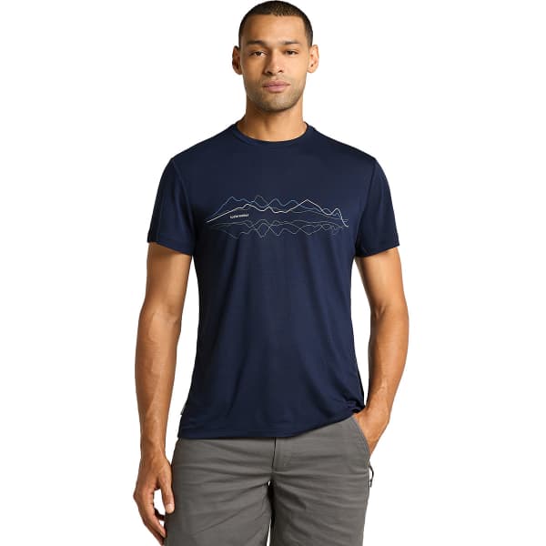 T-shirt randonnée ICEBREAKER M MERINO CORE SS TEE MIDNIGHT NAVY