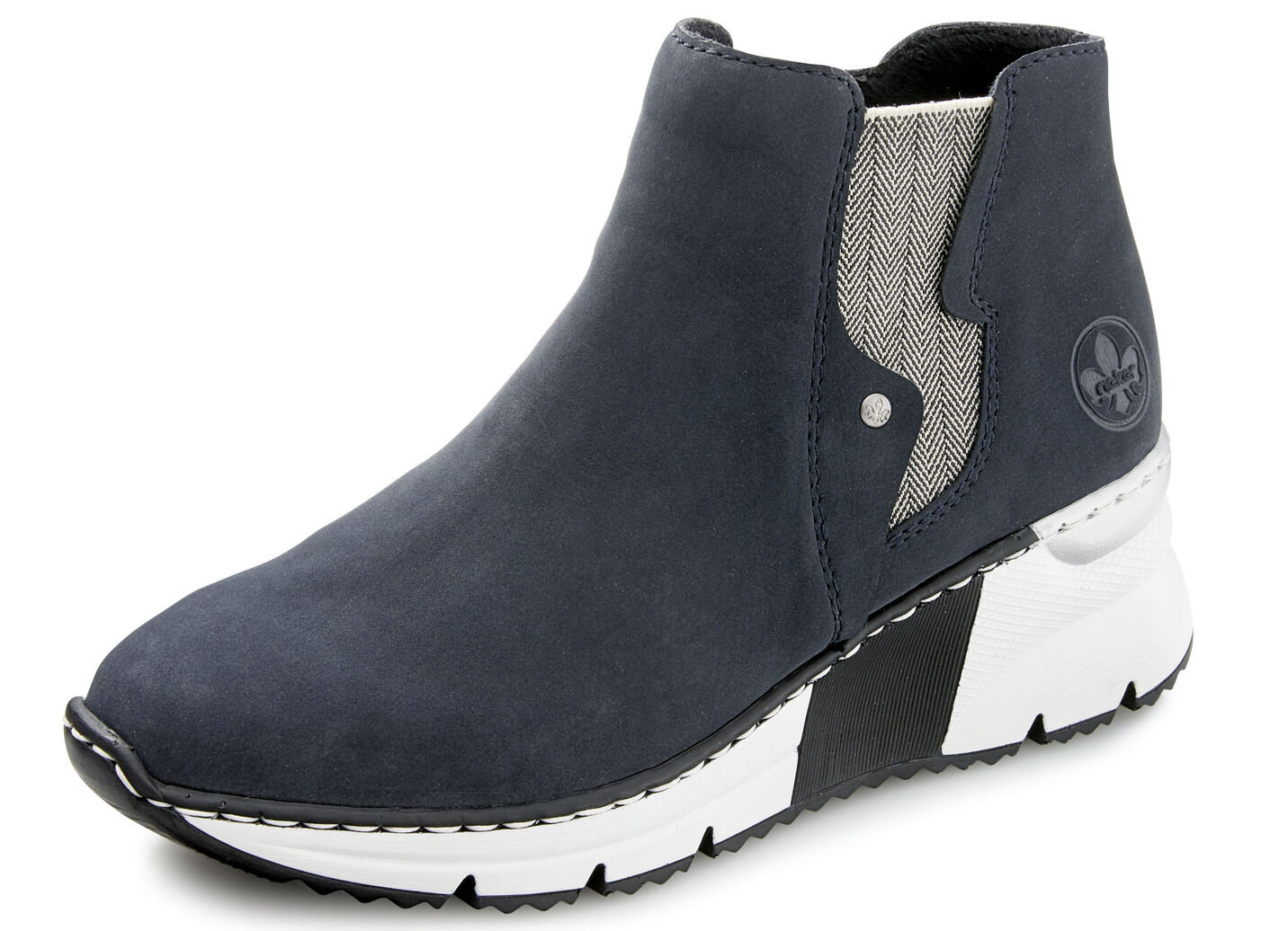 Rieker, modische Damen-Boots, Weite G, mit Reissverschluss