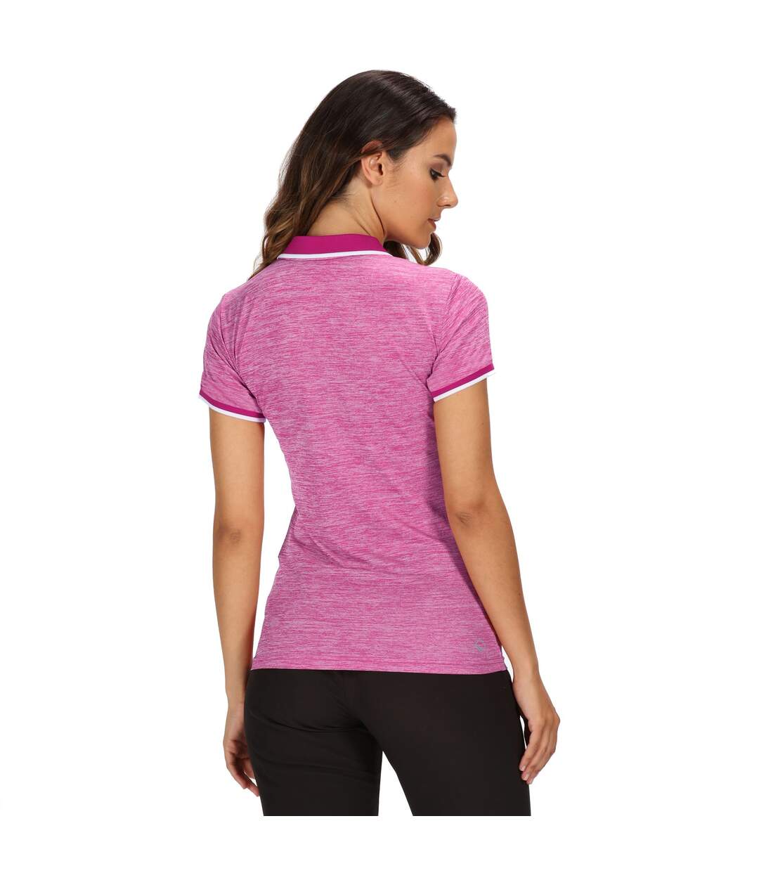 Regatta - Polo manches courtes REMEX - Femme (Rose foncé) - UTRG4477