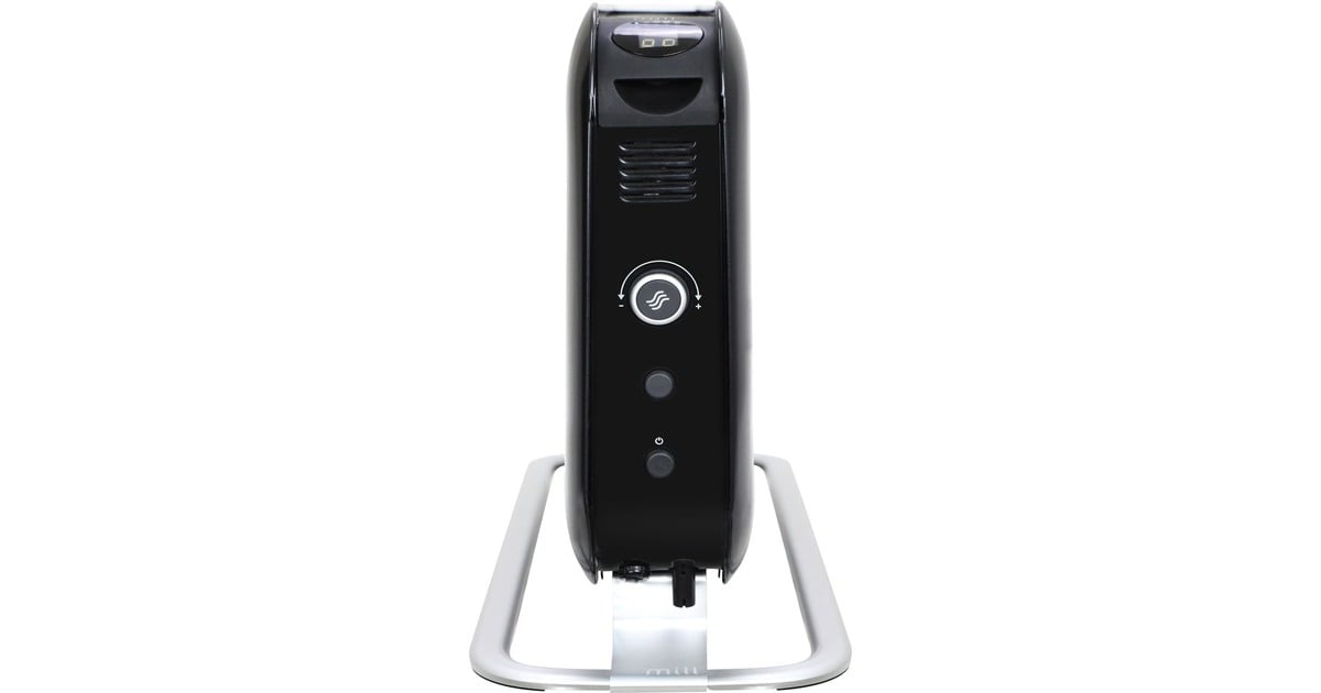 MillInstant convectorkachel SG2000LED BLACK  (Zwart)