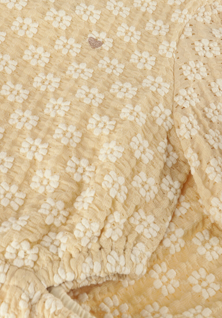 LOOXS Little beige looxs little midi jurk 2412-7843
