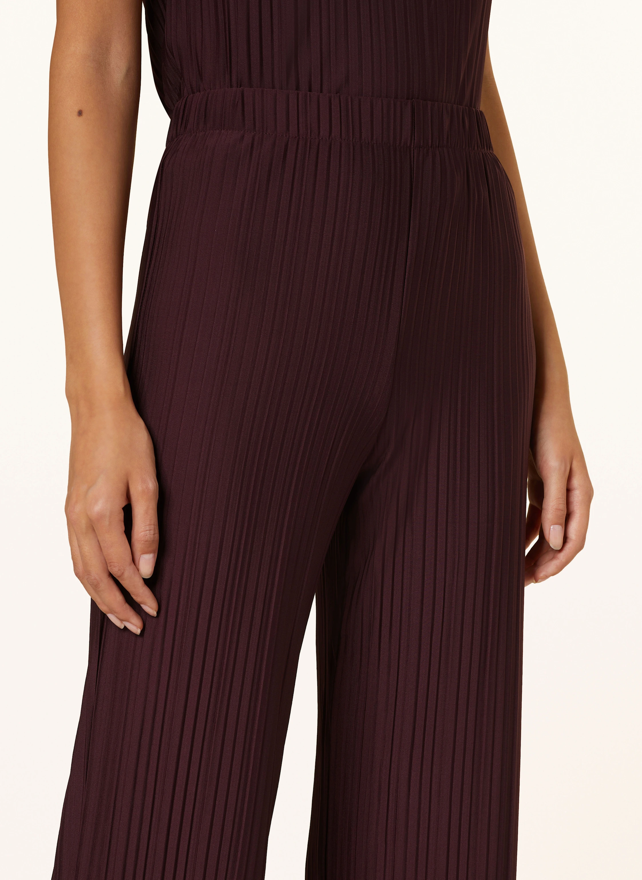 gina tricot Plisseehose aus Jersey