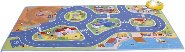 Elektronische City Spielmatte