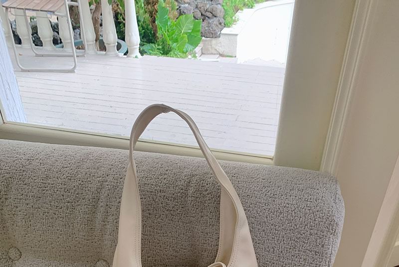 Emplidope - Tote Bag met strik en hartapplicatie