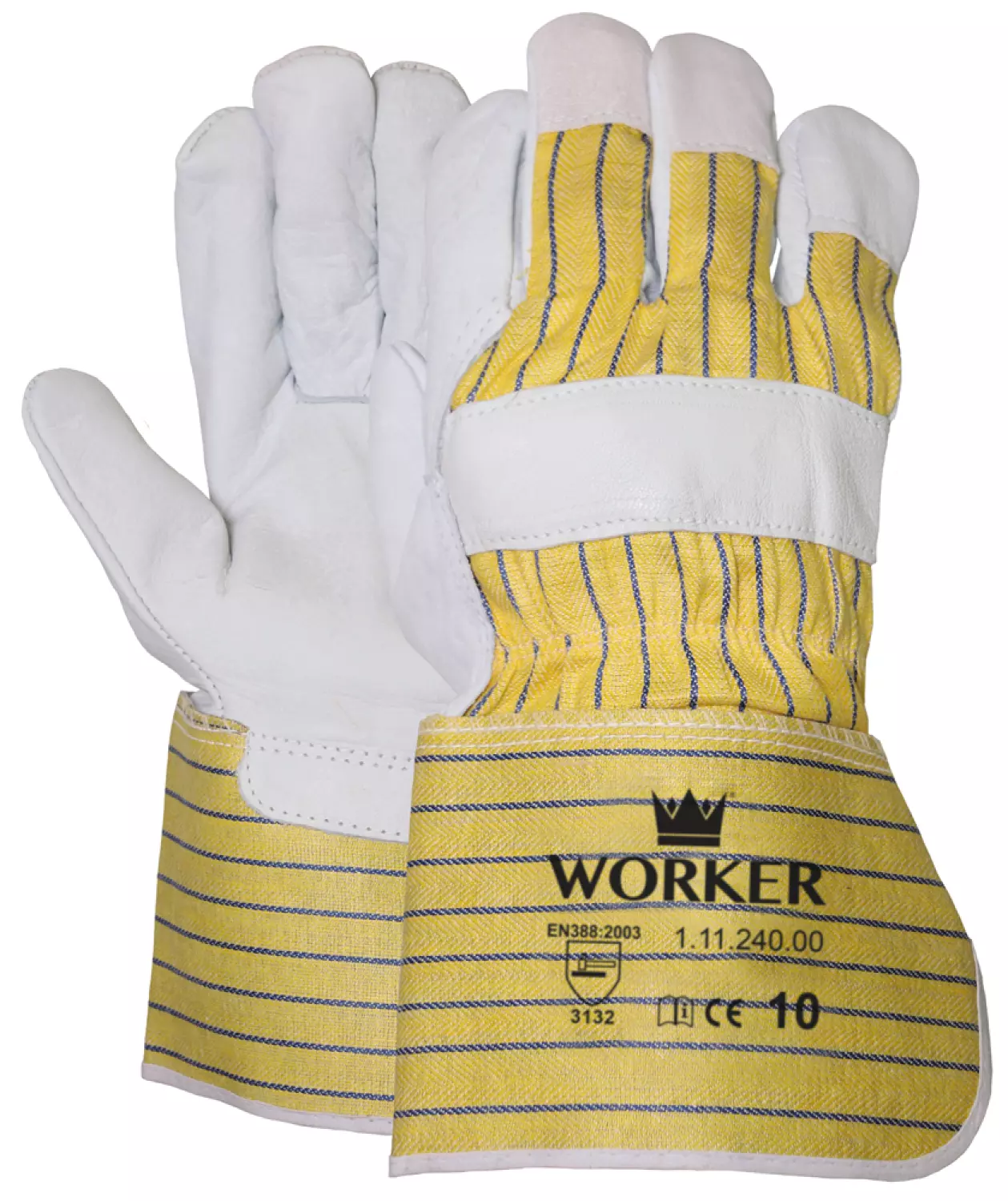 Oxxa 11-240 Worker Werkhandschoenen - Buffel-nerfleder - 10/XL
