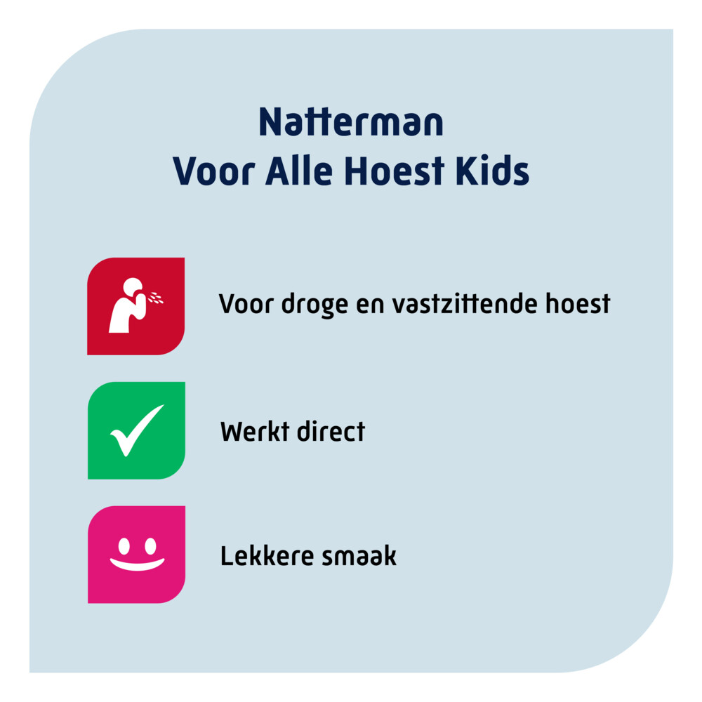 Natterman Natterman Voor Alle Hoest Kindersiroop180 ml