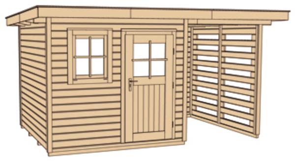 Weka Gartenhaus 170 A