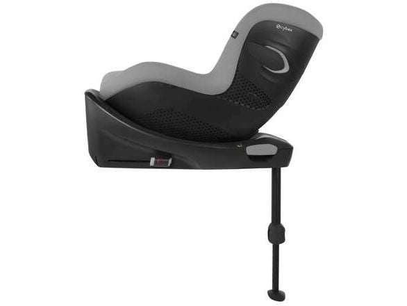 CYBEX Gold Reboarder Sirona Gi i-Size Plus Stone Grey Mitwachsender Kindersitz mit ergonomischer Liegefunktion für Kinder bis 4 Jahre