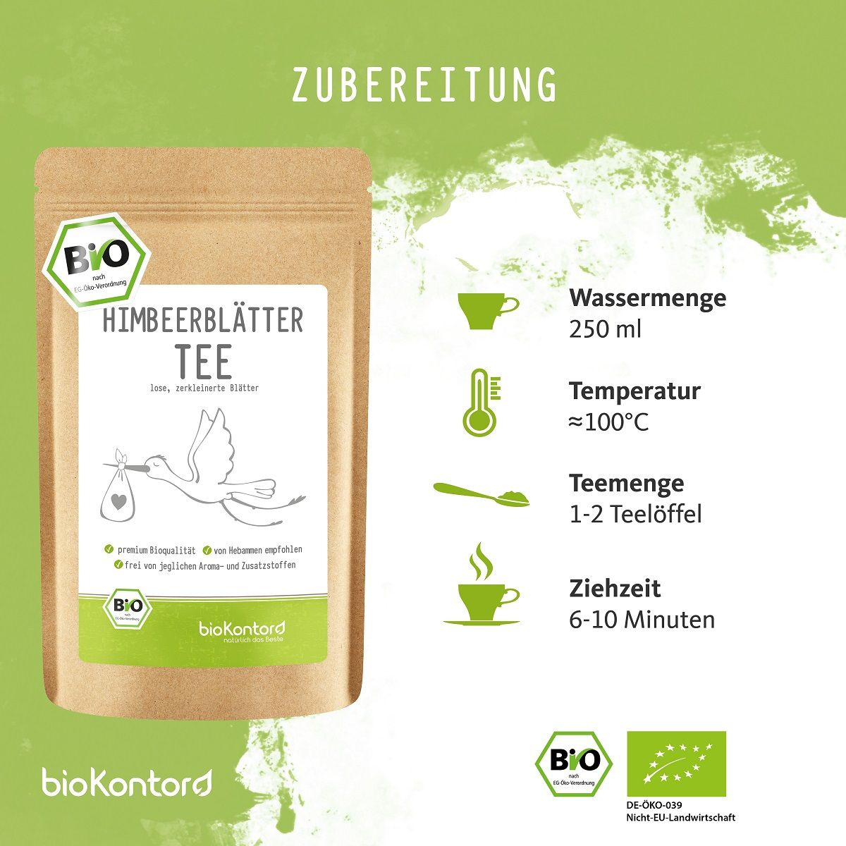 bioKontor Himbeerblättertee