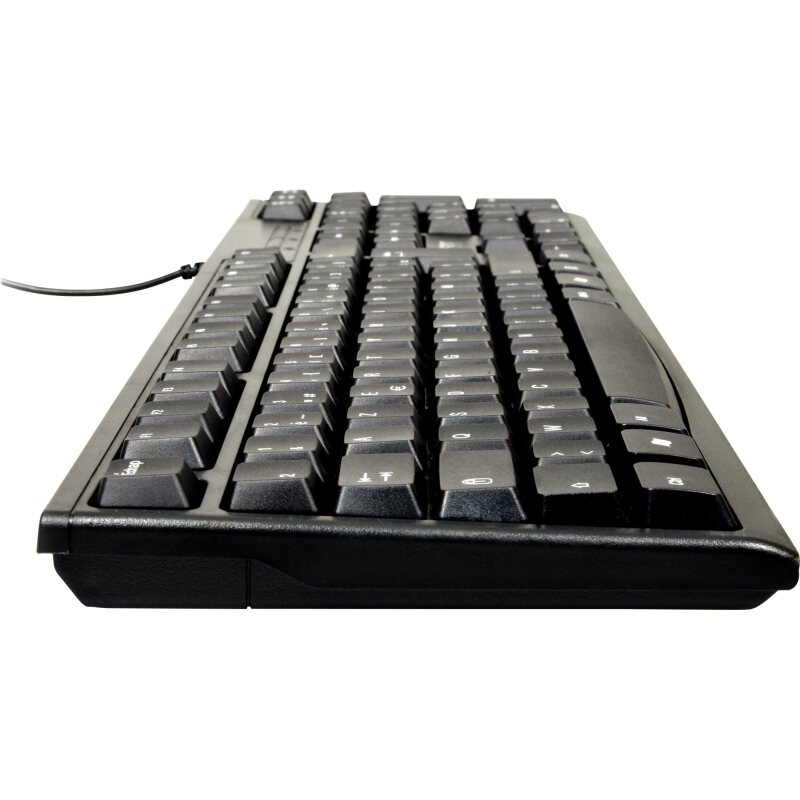Port Designs 900753 clavier Bureau USB AZERTY Français Noir