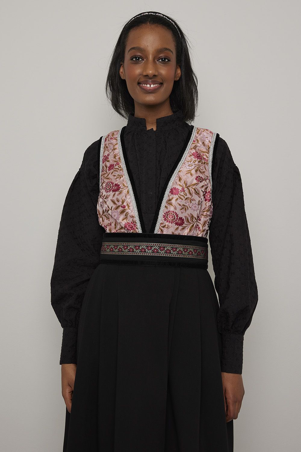 Skjorte med broderi Marthe