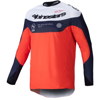 Maillot cross Alpinestars PRO-DURA 2025 - Bleu / Orange