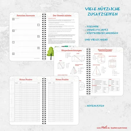 FLVG Gymnasial-, Schul- und Studienplaner A5, 2024/2025