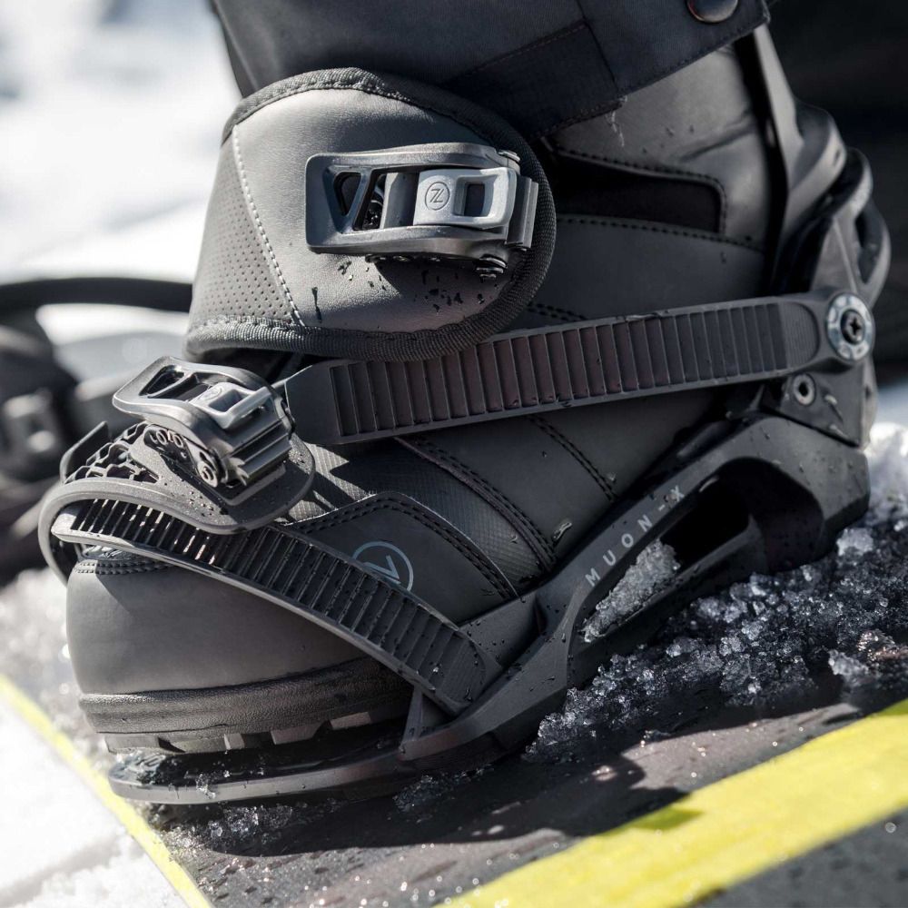Nidecker MUON-X - Fixations snowboard Homme black