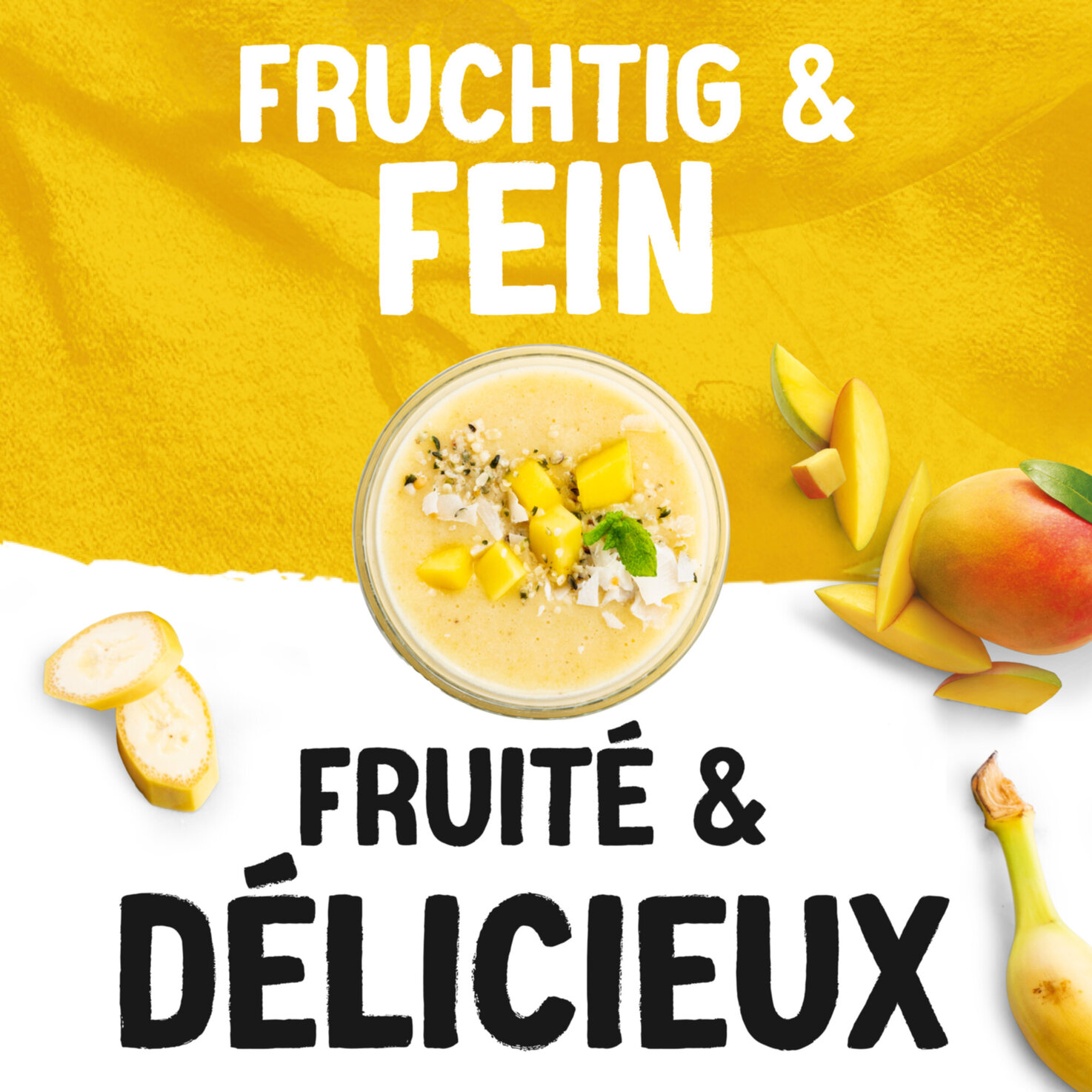 Alpro Soja-Joghurtalternative Protein Mango-Banane