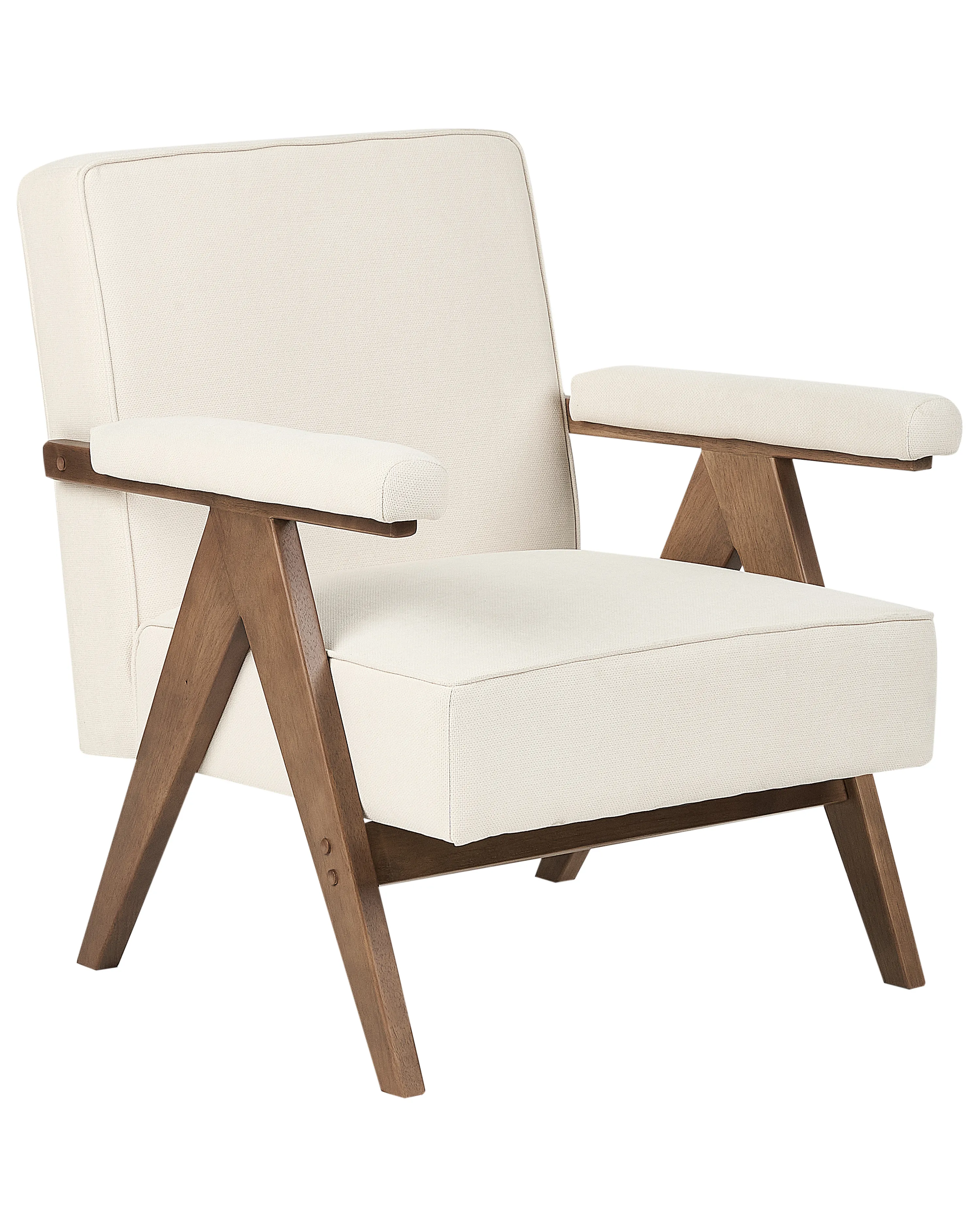 Fauteuil EVJE Stof Lichtbeige