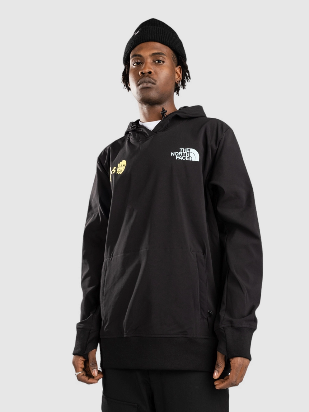 THE NORTH FACE Tekno Logo Shred Hoodie tnf black/sun sprite