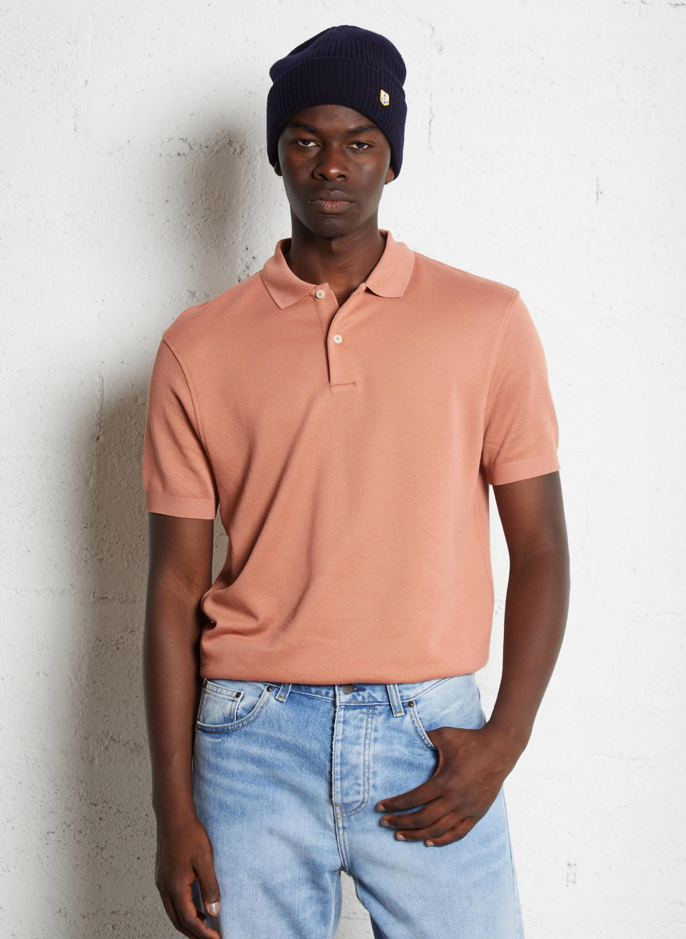 Polo en coton | Orange