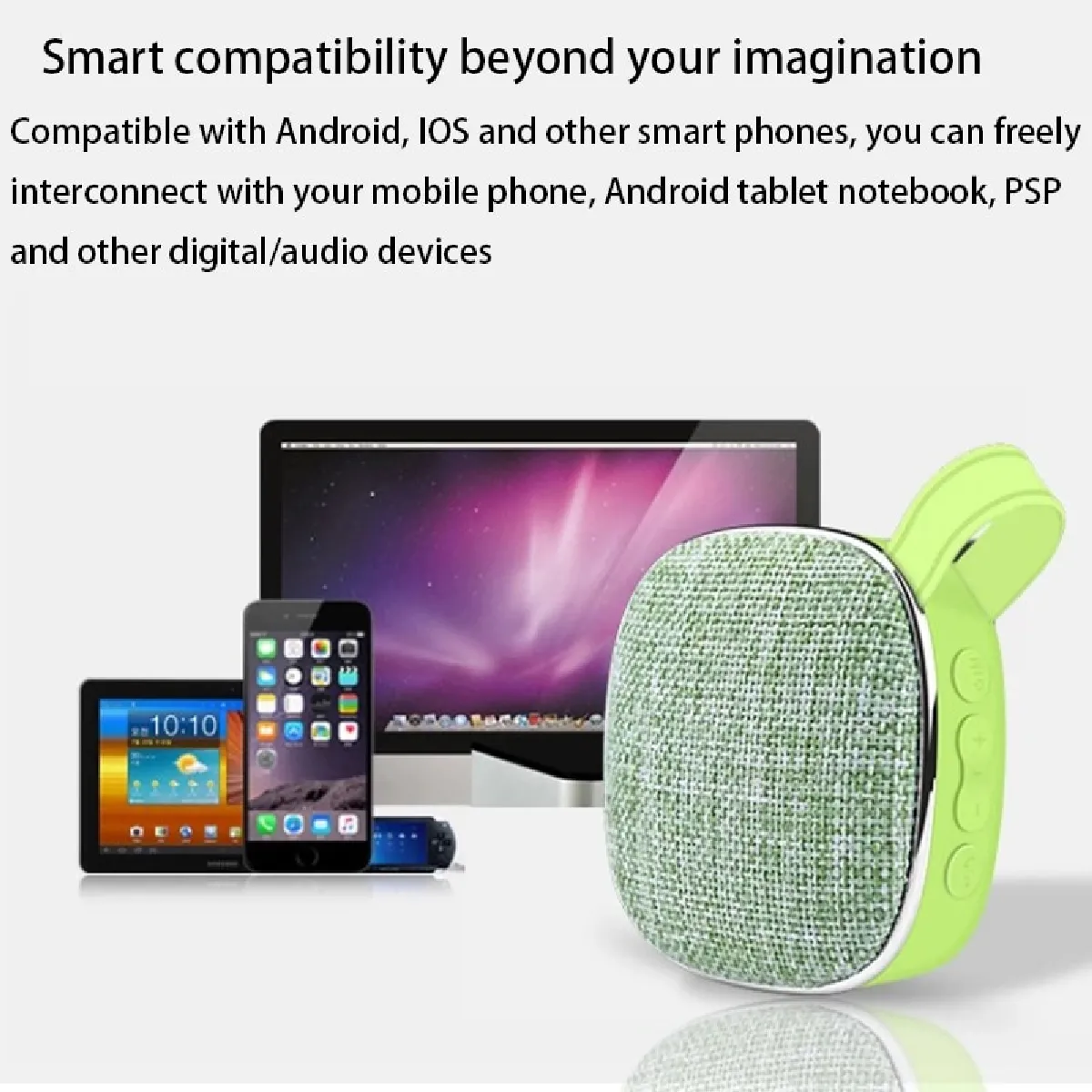 Universal Haut-parleur Bluetooth - Vert