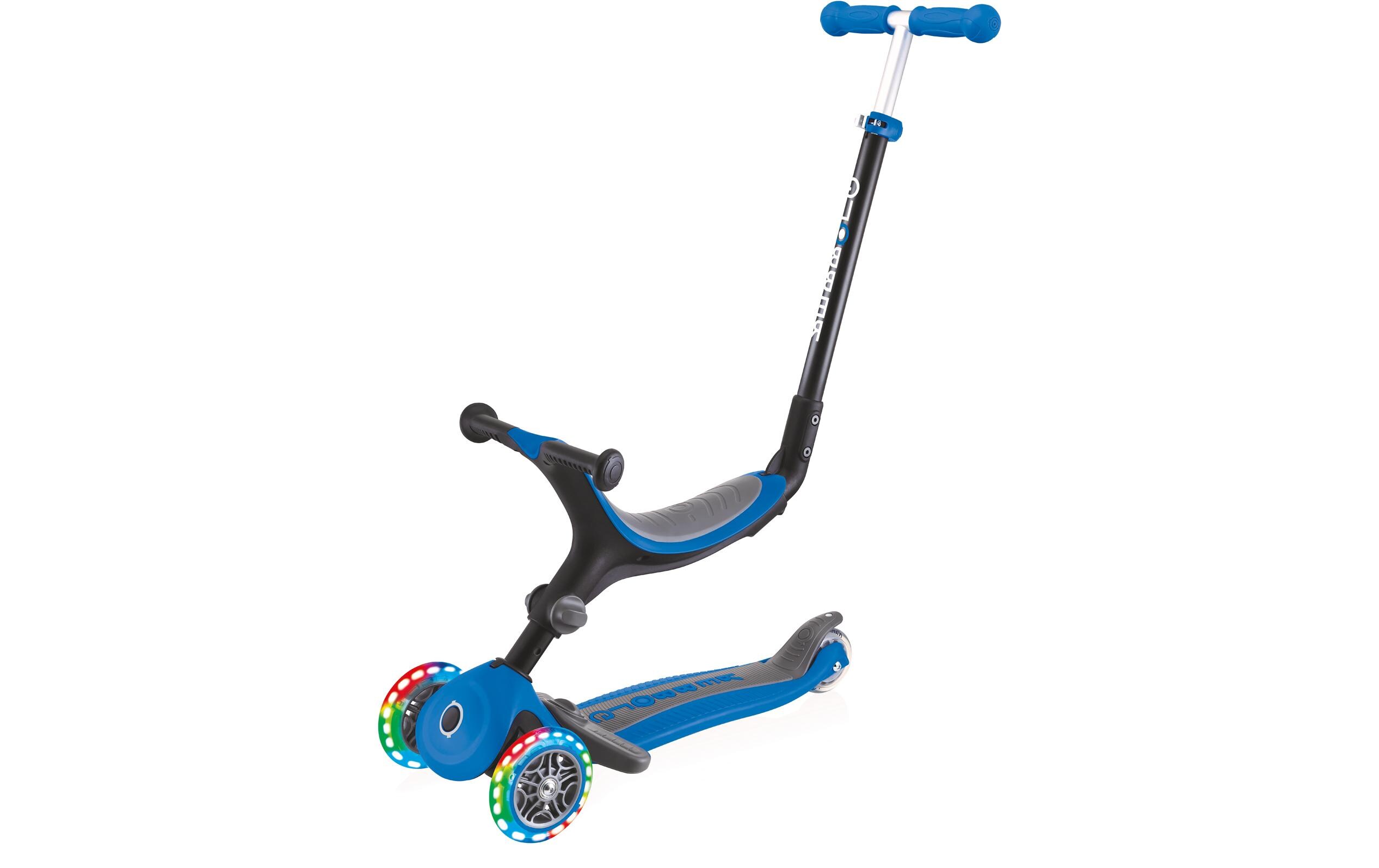 Kinder-Laufrad GO UP BlueLaufrad und Einstiegs Scooter für Kinder von 1 bis 4 Jahre