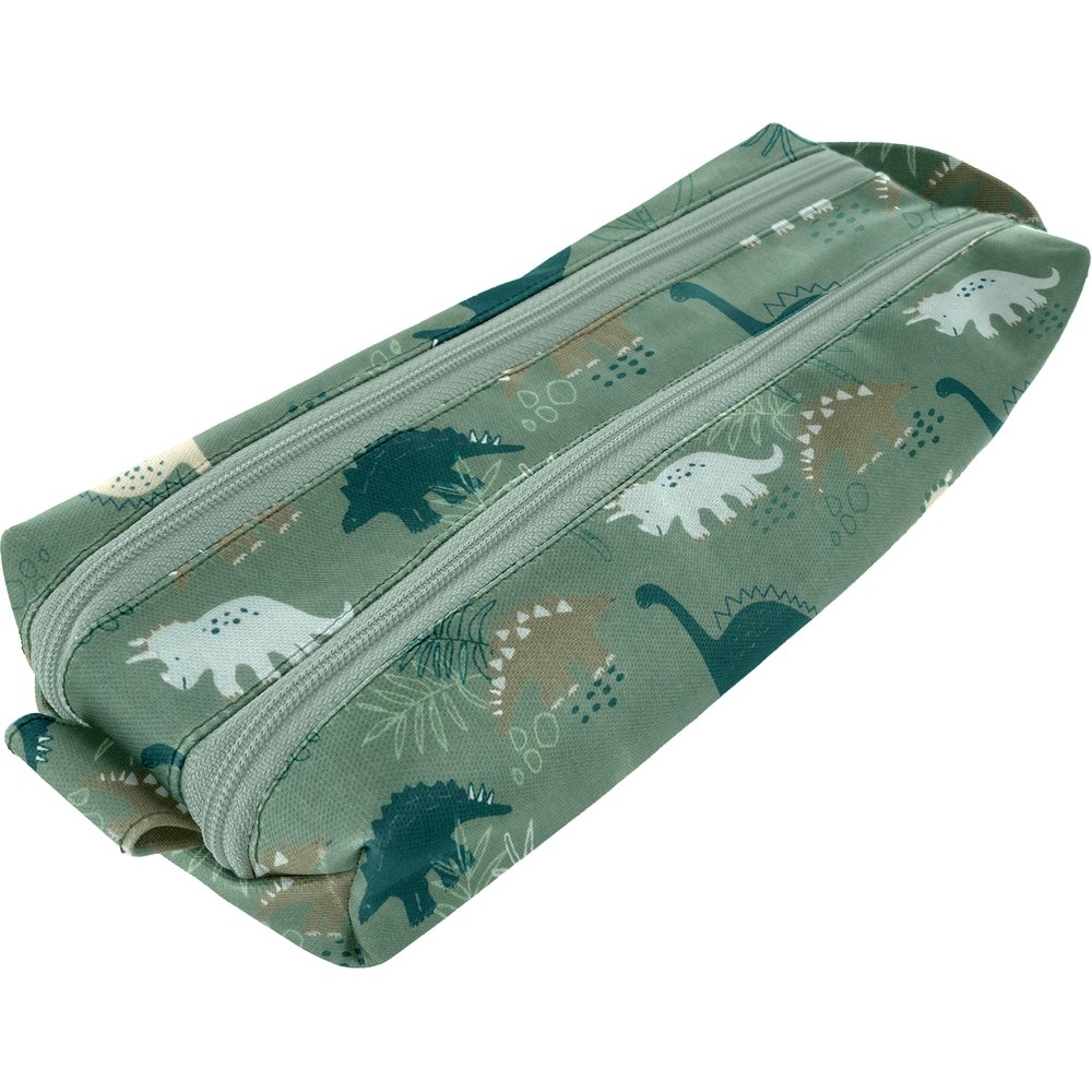 Trousse Double Compartiment Jurassic Dino